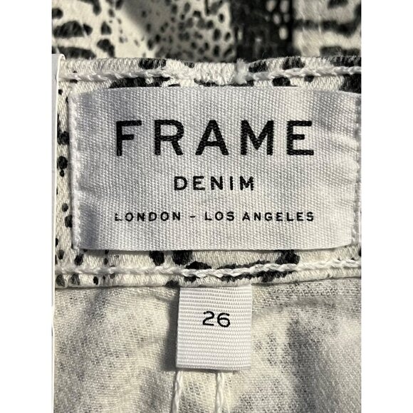 Frame Denim Ali High Rise Cigarette Ultra High-Rise Skinny Fit Jeans Size 26 New - Picture 6 of 8